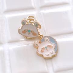 Chiikawa flying squirrel ear cuff, Shimamura