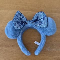 東京ディズニーリゾート カチューシャ ブルー　スパンコールのサムネイル