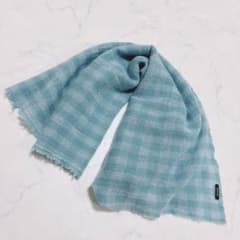 小物 apuntob 24AW apt Scarf checked cashmere apuntob 24AW apt Scarf checked cashmere - メルカリ