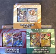 スターターセットex 3種セット イーブイ ゾロア ニャオハ ポケモン