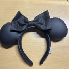 ミッキーカチューシャ ブラックのサムネイル