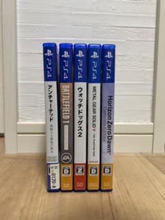 PS4 ゲームソフト 5本セット（バラ売り可）のサムネイル