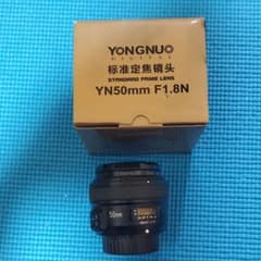 Nikon用　単焦点　レンズ　yongnuoのサムネイル