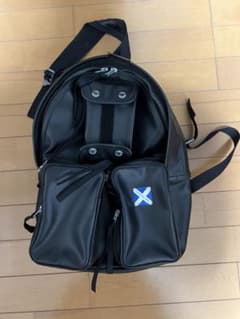 LUGGAGE LABEL ラゲッジレーベル　リュック　黒のサムネイル