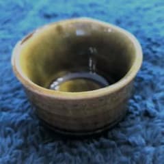 黄瀬戸　湯呑　５客　共箱付き　加藤令吉作 黄瀬戸 ぐい呑み 猪口 飴釉 陶芸品 加藤令吉作陶 - メルカリ