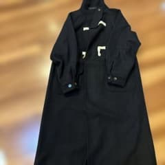 ダッフルコート M 黒　ロング丈のサムネイル