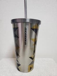 スターバックス 希少☆ メタリック ステンレス ストロータンブラーのサムネイル