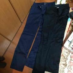 mango パンツ 2点セット 紺 黒のサムネイル