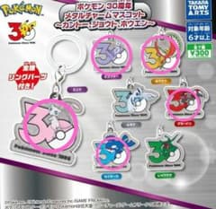ポケモン 30周年 メタルチャーム マスコット 5点セット - メルカリ