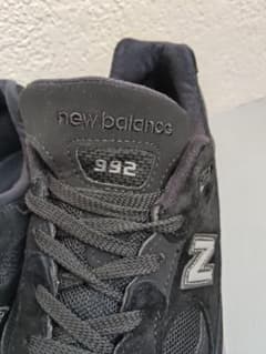 USA製 New Balance M992BL ブラック 26.5cm 992