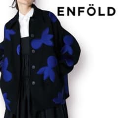 美品 ENFOLD ファインウールダブルクロス SEEDS ジャケット 美品 ENFOLD ファインウールダブルクロス SEEDS ジャケット