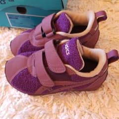 【着用回数5回未満】ASICS　アシックス　スクスク　スニーカー　17cmのサムネイル