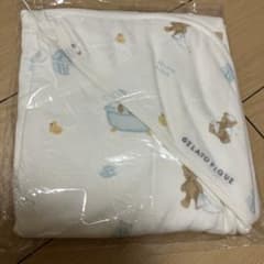 ジェラートピケ　おくるみ　ベア　バスタイムのサムネイル