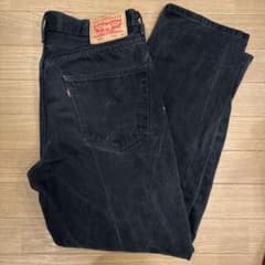 Levi's 550 ブラックデニム W33 L30のサムネイル