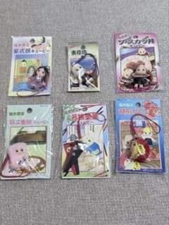 新品未開封 バラ売り可 福井 ご当地キューピー ストラップ 6種セットのサムネイル