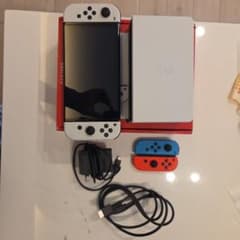 Nintendo Switch 有機ELモデル SD ジョイコン　ケース付きのサムネイル