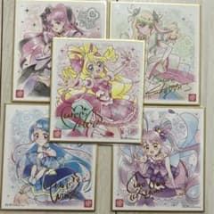 プリキュア 色紙ART7 キミとアイドルプリキュア♪ 5点のサムネイル