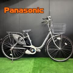 電動自転車 Panasonic Lithium vivi DX シルバー　26★ 電動自転車 Panasonic Lithium vivi DX シルバー 44☆ - メルカリ