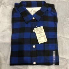 無印良品　チェックシャツのサムネイル