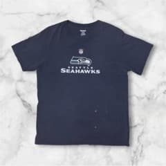 Reebok NFL Seahowks Tシャツ ネイビー オーバーサイズのサムネイル