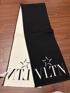 VALENTINO VLTN スター マフラー ブラックのサムネイル