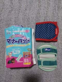 ★Ree様専用★　犬用品　マナーベルト&マナーパッドのサムネイル
