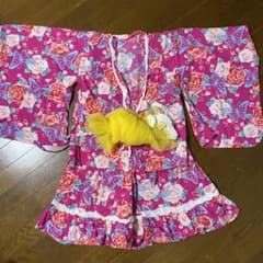 浴衣 甚平　女の子　150のサムネイル
