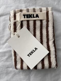 【未使用・タグ付き】TEKLA ハンドタオル　30cm✖️30cmのサムネイル