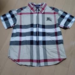 BURBERRY チェック柄 半袖シャツ 110Aのサムネイル