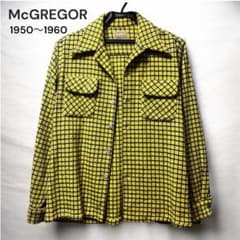 McGREGOR 1950s 1960s ウールシャツ チェック - メルカリ