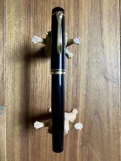 PELIKAN ペリカン万年筆 Bayer社ノベルティ M 黒軸吸入式 ドイツ製