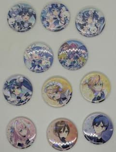 SNOW MIKU 2025 반짝이 캔 배지 풀컴플리트세트 눈 미쿠