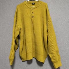 FREAK'S STORE イエローニットセーターのサムネイル