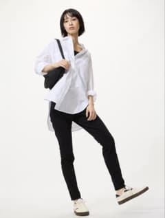 UNIQLO ユニクロ ウルトラストレッチレギンスパンツ ブラック Sのサムネイル
