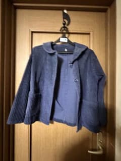 メルロー ネイビー コーデュロイ ジャケットのサムネイル