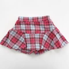 BUNNYPOWDER チェック スカート　ミニスカート　S 韓国子供服のサムネイル