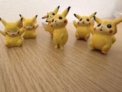 当時物 TOMY モンコレ いろんなピカチュウ 6体セットのサムネイル
