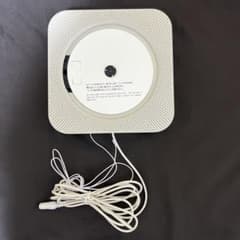 【新品同様】無印良品 壁掛式 ＣＤプレーヤー スピーカー ラジオ 動作確認OKのサムネイル
