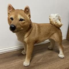 柴犬 置物 大きいサイズ 玄関 オブジェ - メルカリ