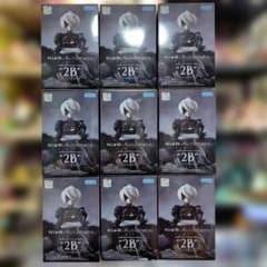 ニーアオートマタ NieR:Automata2B ちょこのせ フィギュア 9個 - メルカリ