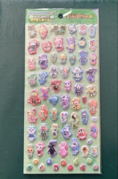 あつまれ　どうぶつの森　ぷくぷく　シール　ステッカー　シール帳のサムネイル