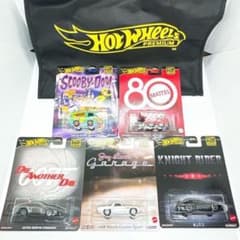 【新品未開封】ドンキ限定　ホットウィール ポップカルチャー5種売り　ロゴバック付