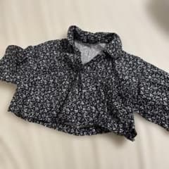 ZARA 花柄 半袖 シャツ ブラウスのサムネイル