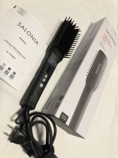 SALONIA SL-012BKS サロニア  ストレートヒートブラシ  スリムのサムネイル