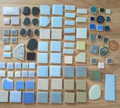 シータイル　セット　青緑系のサムネイル