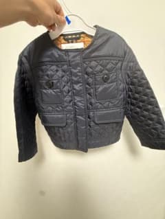 BURBERRY 子供用girls バーバリーチェックキルティングジャケット 