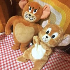 [미품] 톰과 제리! 어째서 제리 봉제인형 아베코베 이야기 정리