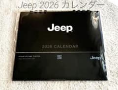 新品　Jeep 2026年 卓上カレンダー