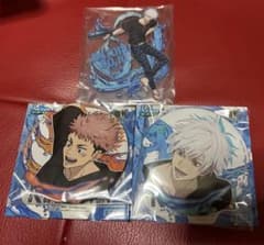 セガラッキーくじ 呪術廻戦 五条悟 缶バッジ アクスタ 虎杖悠仁 缶