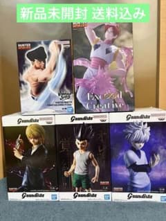 HUNTER×HUNTER 피규어 5종 세트 정리 판매